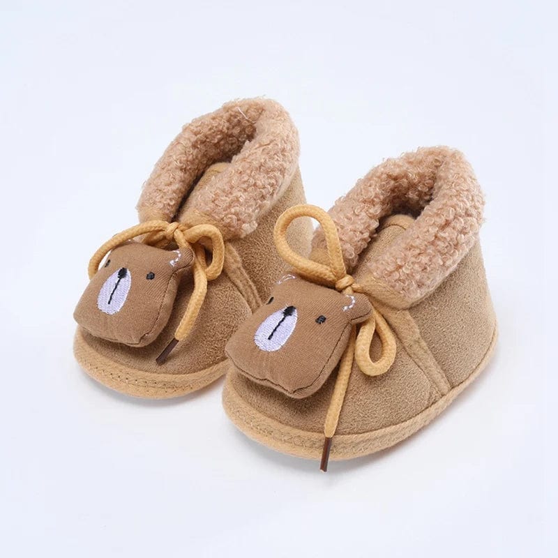 Chausson Bébé - Botte Animaux Marron 1 / 0-6 mois