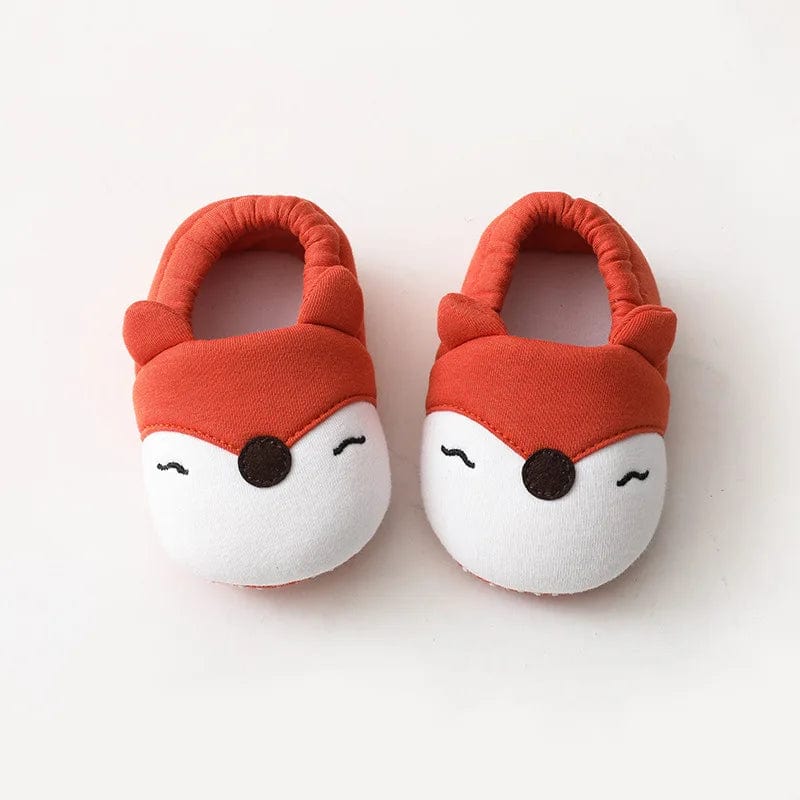 Chausson Bébé en Coton Orange / 11