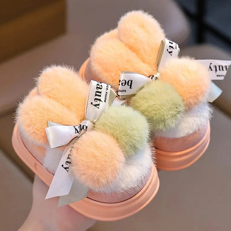 Chausson bébé hiver Orange / 19-20