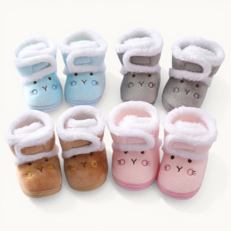Chausson Bébé - Hiver Animaux