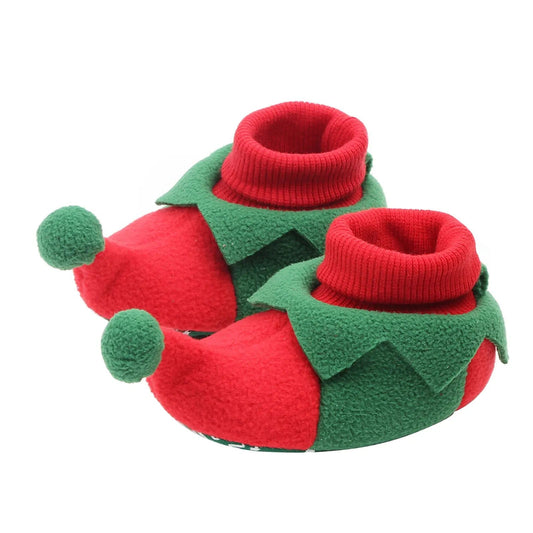 Chausson bébé lutin Rouge / 16-17