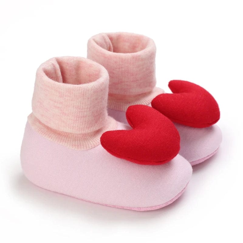 Chausson Bébé Mignon Rose 2 / 0-6 mois