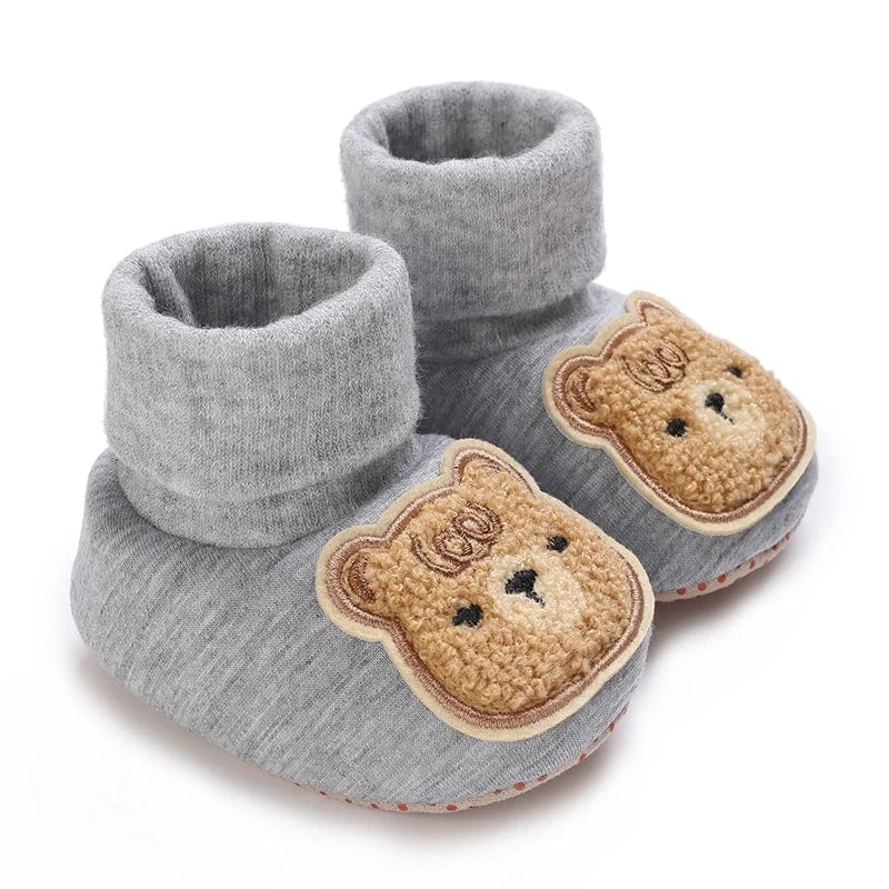 Chausson Bébé Mignon Gris 1 / 0-6 mois