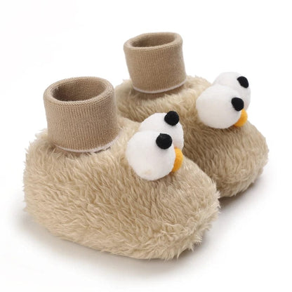 Chausson Bébé Mignon Crème / 0-6 mois