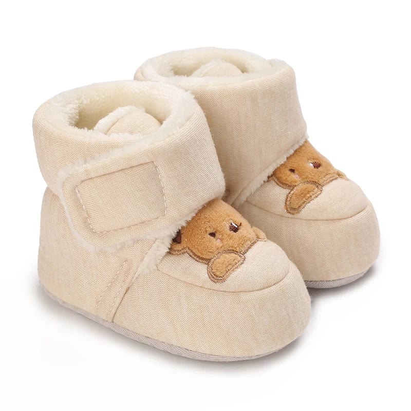 Chausson botte bébé Crème 2 / 16-17