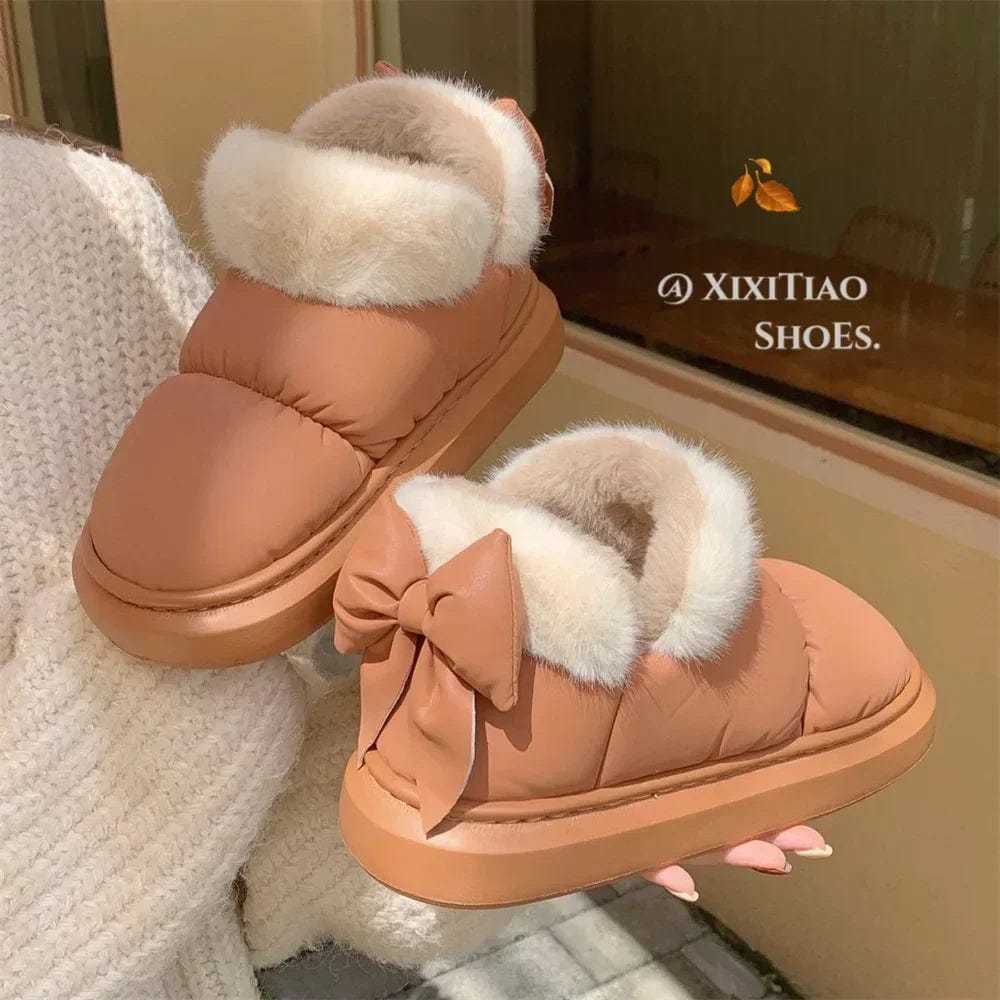 Chausson Botte d'Hiver Camel / 39-40