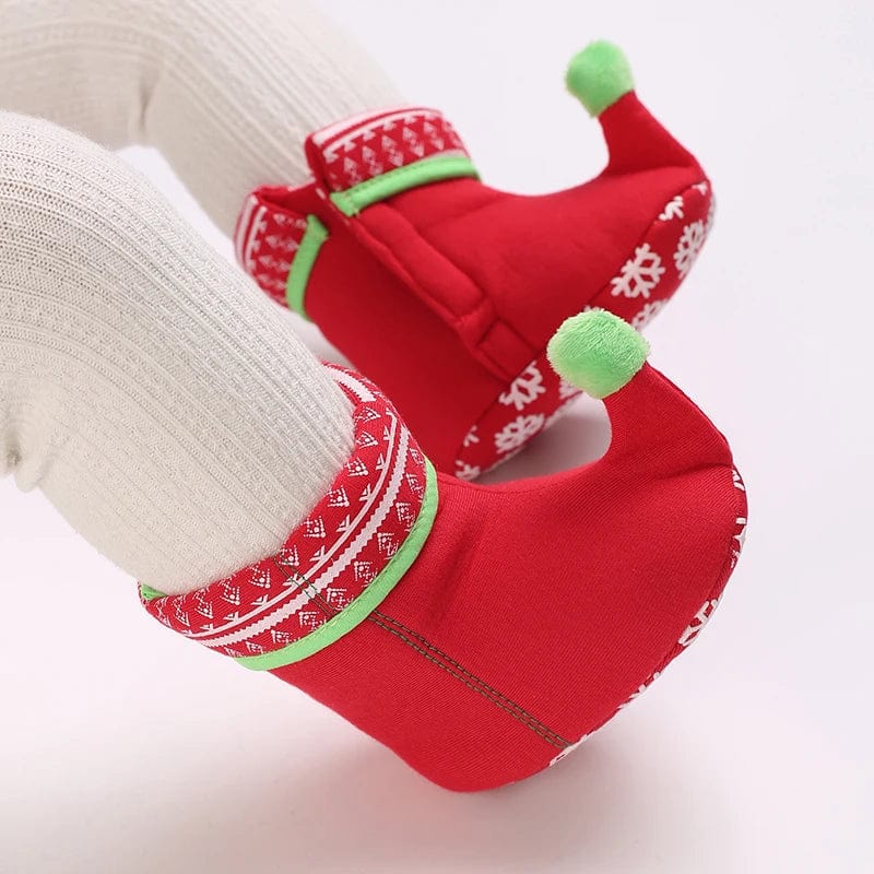 Chausson botte lutin bébé