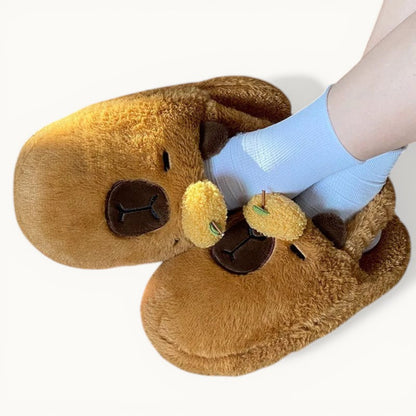 Chausson Capybara Kawaii