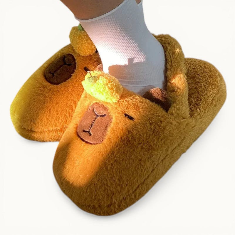 Chausson Capybara Kawaii