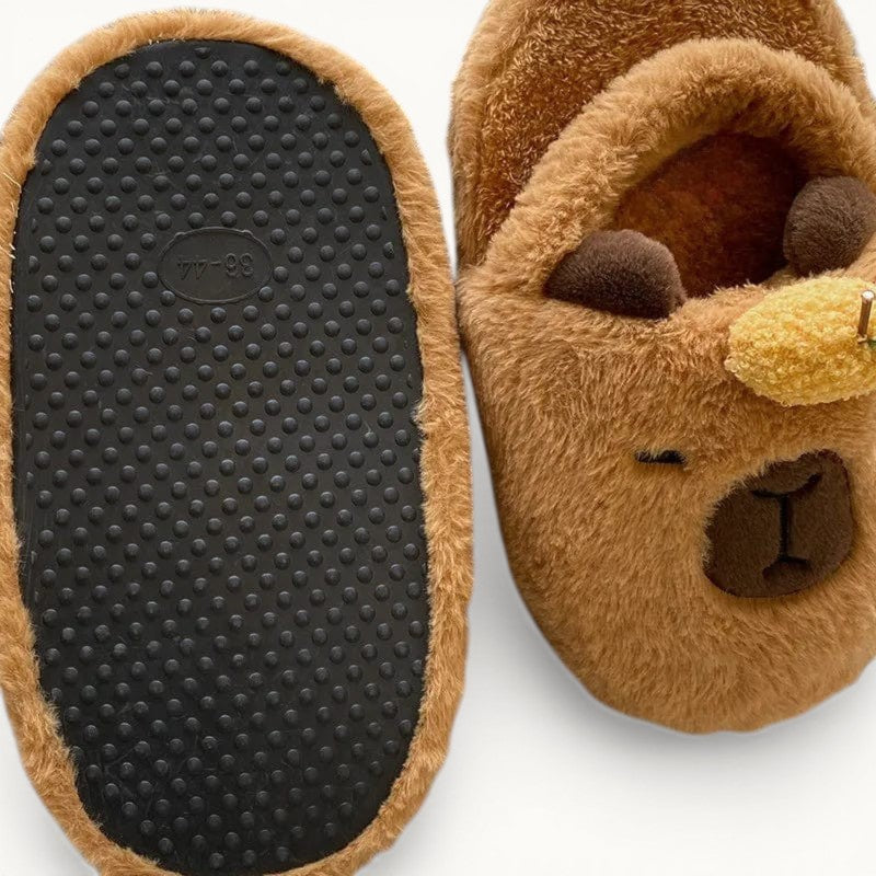 Chausson Capybara Kawaii