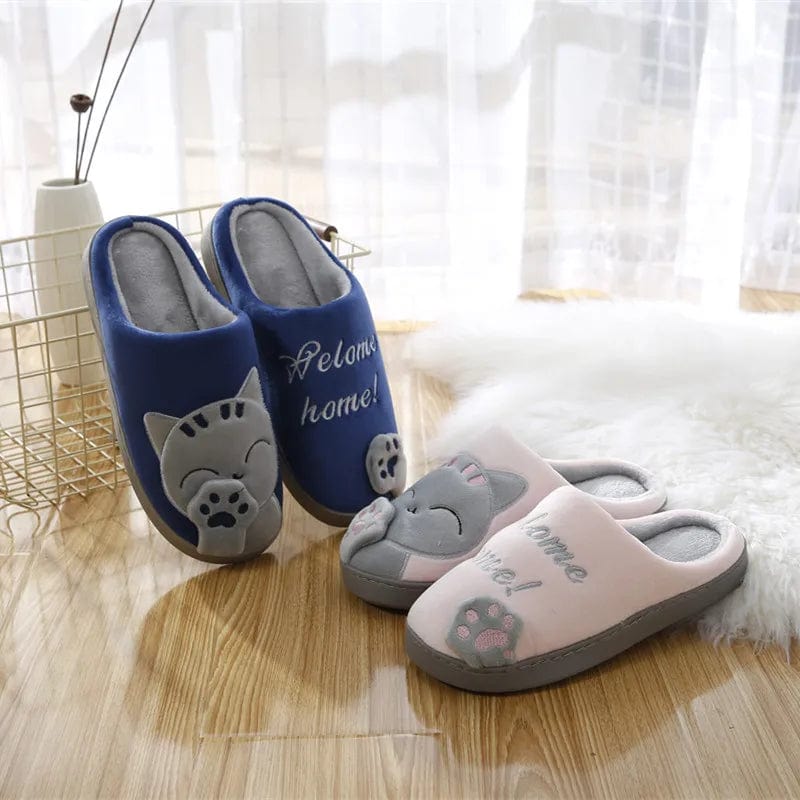 Chausson Chat Kawaii pour Couple