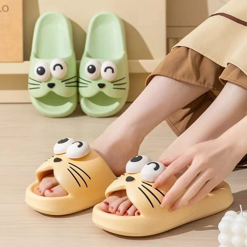 Chausson Chat rigolo