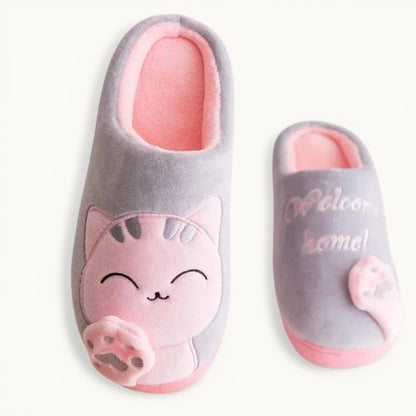 Chausson chat - Welcome Gris / 36-37