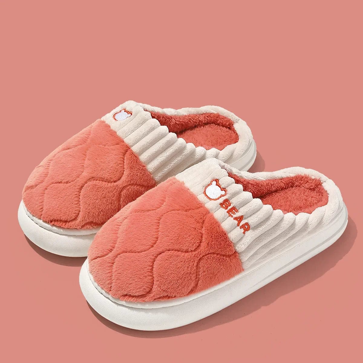 Chausson chaud Rose / 36-37