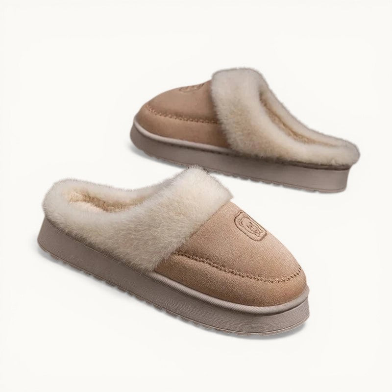 Chausson chaud - Bear Crème / 35-36