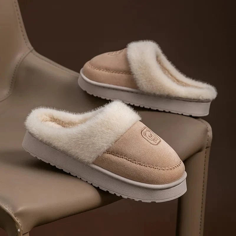 Chausson chaud - Bear Crème / 35-36