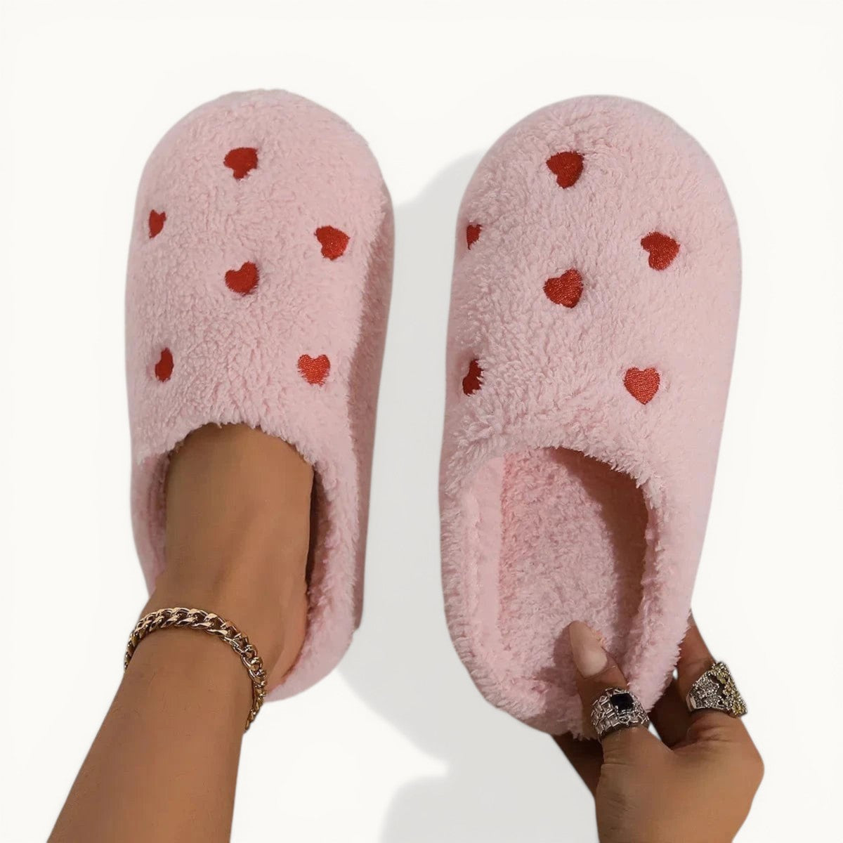 Chausson chaud femme