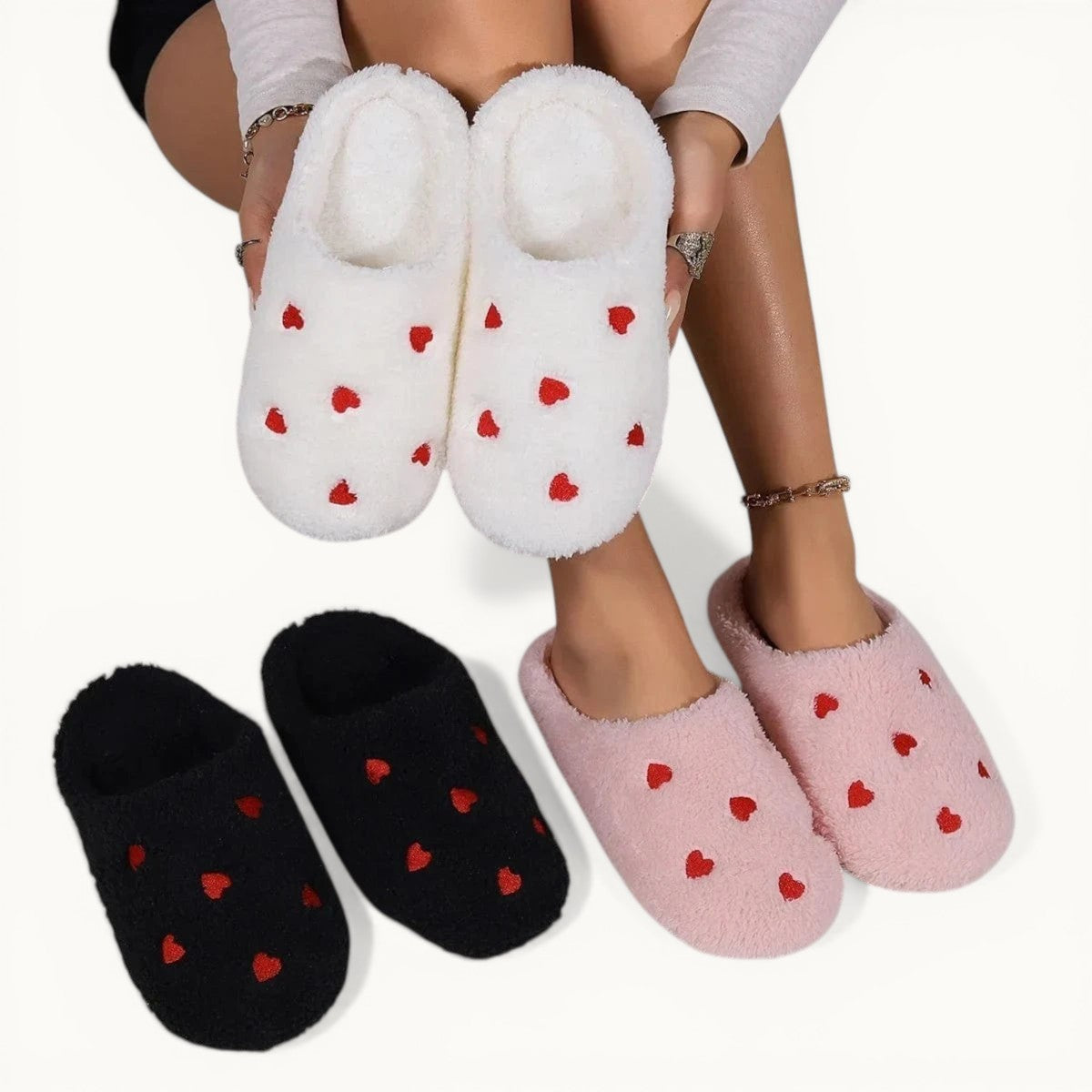 Chausson chaud femme