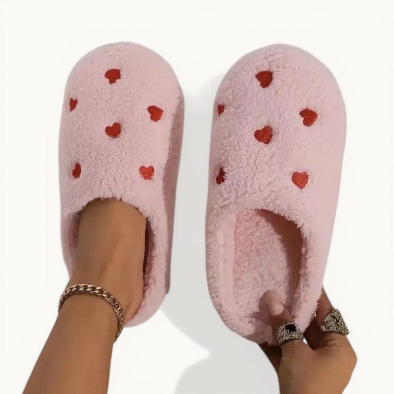 Chausson chaud femme Rose / 35-36
