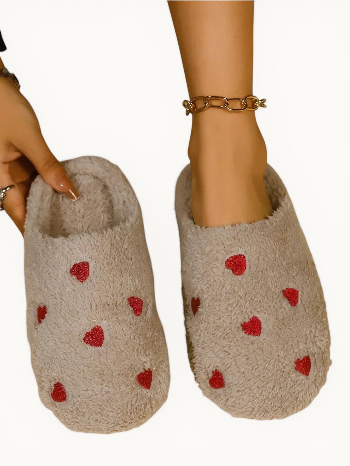 Chausson chaud femme