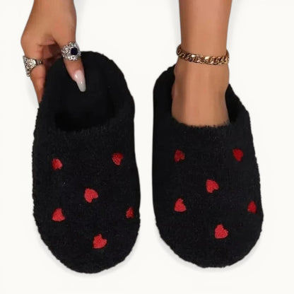 Chausson chaud femme Noir / 35-36