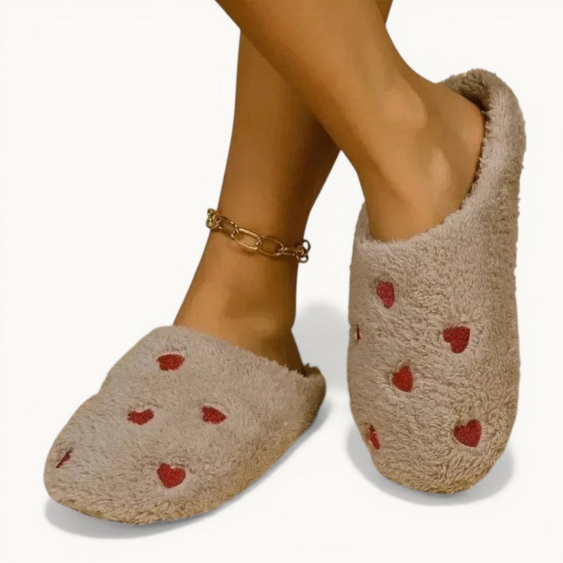 Chausson chaud femme