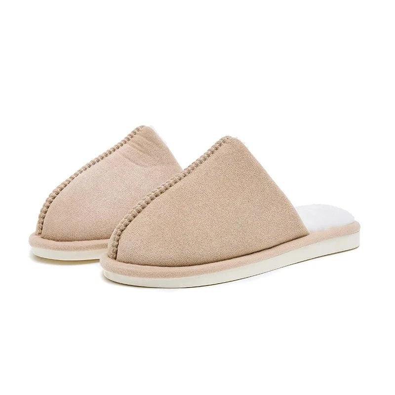 Chausson chaud femme Crème / 36-37