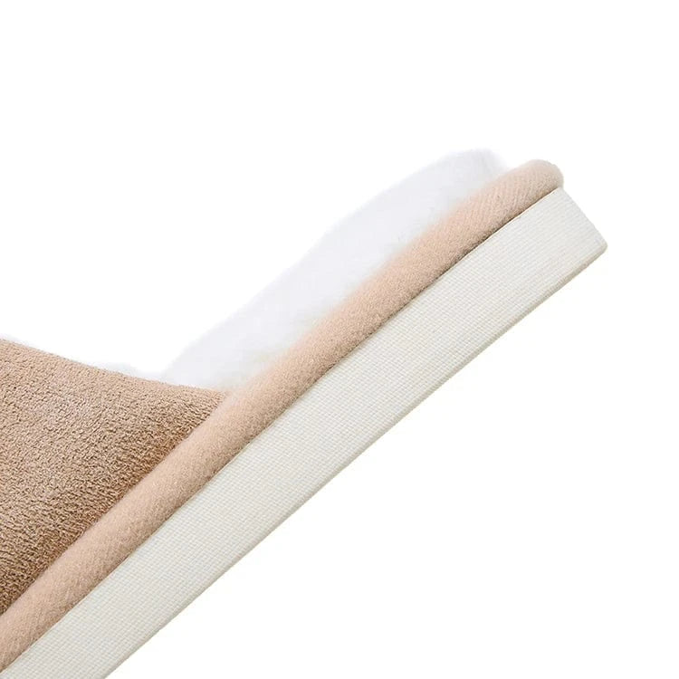 Chausson chaud femme