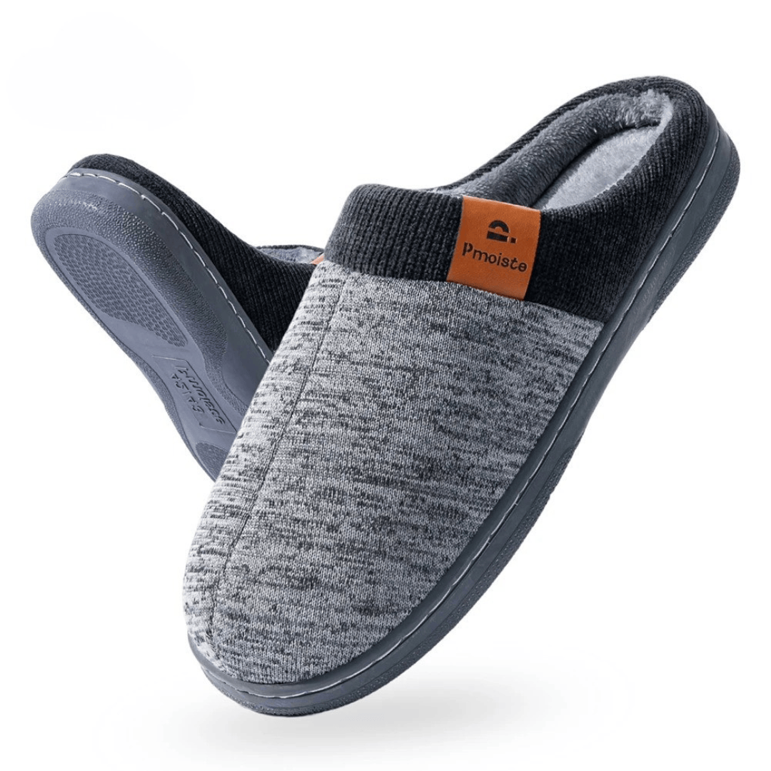 chausson chaud homme Gris / 38-39