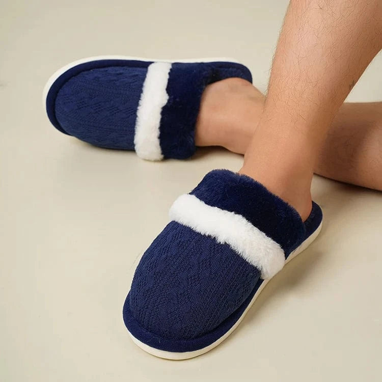 Chausson chaud pour femme Bleu / 36-37