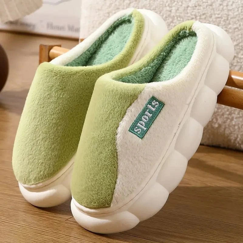 Chausson chaud | Unisexe Vert / 35-36