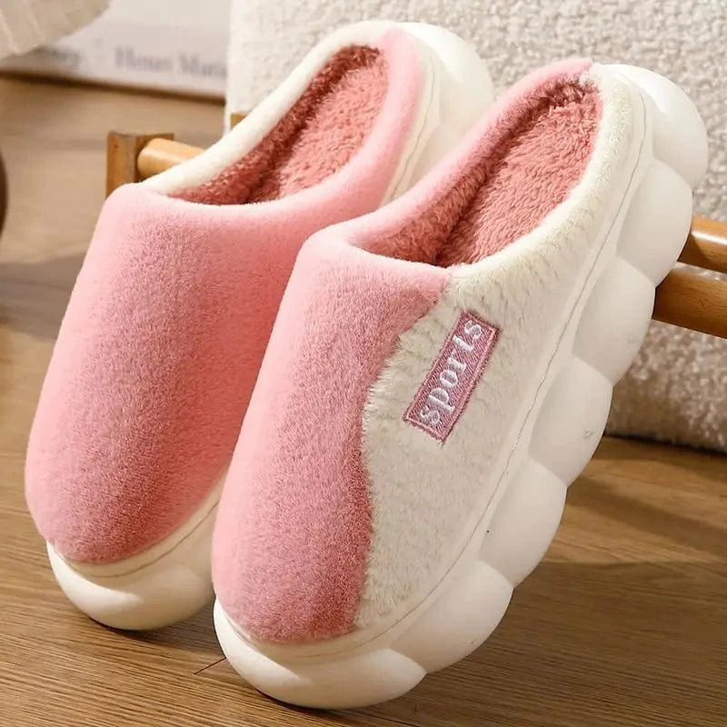 Chausson chaud | Unisexe Rose / 35-36