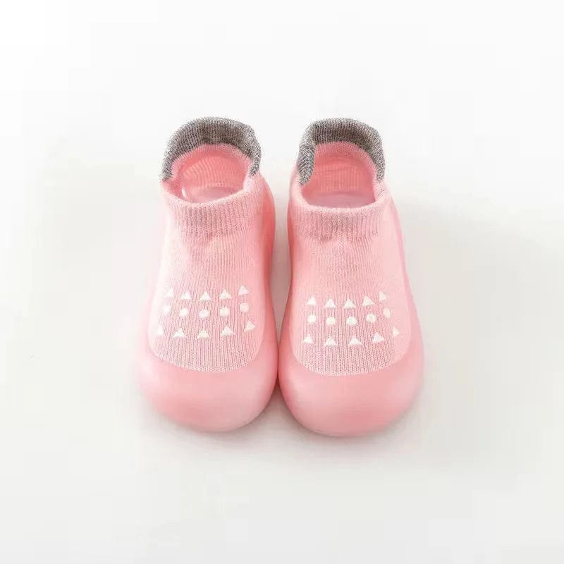 Chausson Chaussette Bébé Rose / 6-12 mois