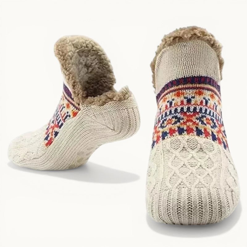 Chausson chaussette - Fluff Beige / 35-39