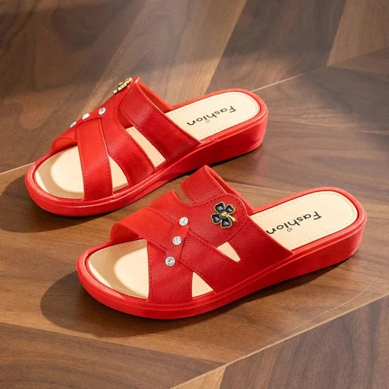 Chausson chaussure - Gily Rouge / 35-36
