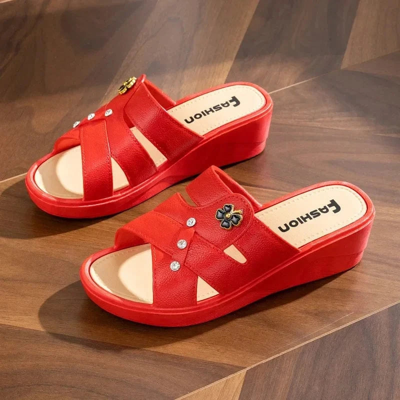 Chausson chaussure - Gily Rouge 1 / 35-36