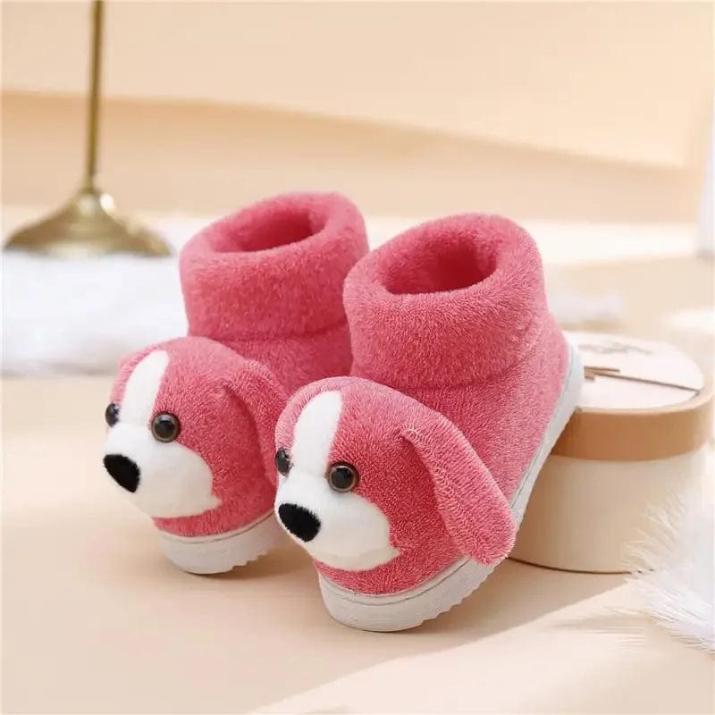 Chausson chien enfant Rose 1 / 18-19