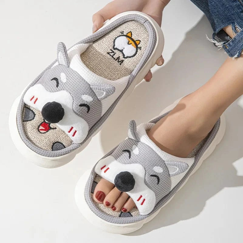 Chausson chien - Wouf Gris / 35-36