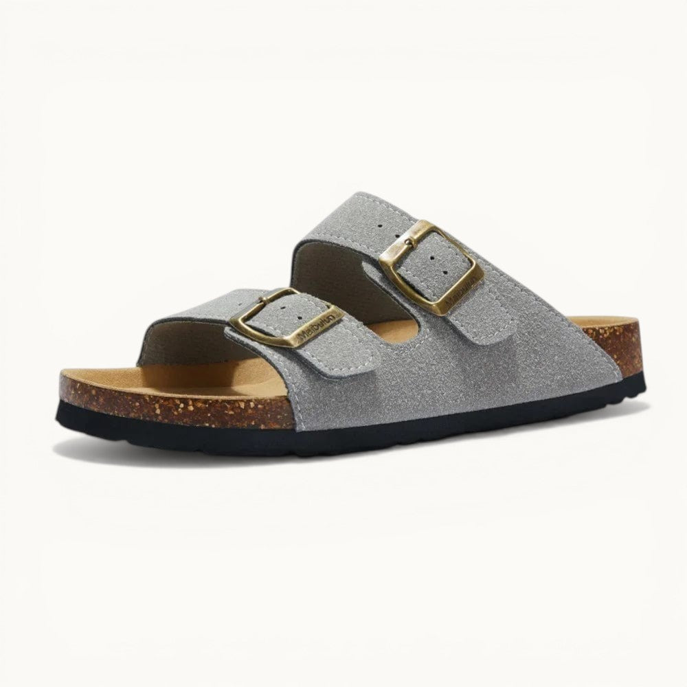 Chausson Claquette en Liège Gris / 35