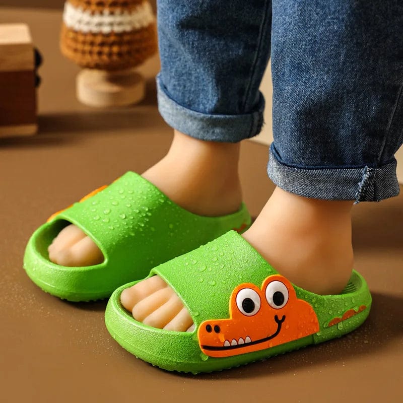 Chausson Claquette Enfant Crocodile