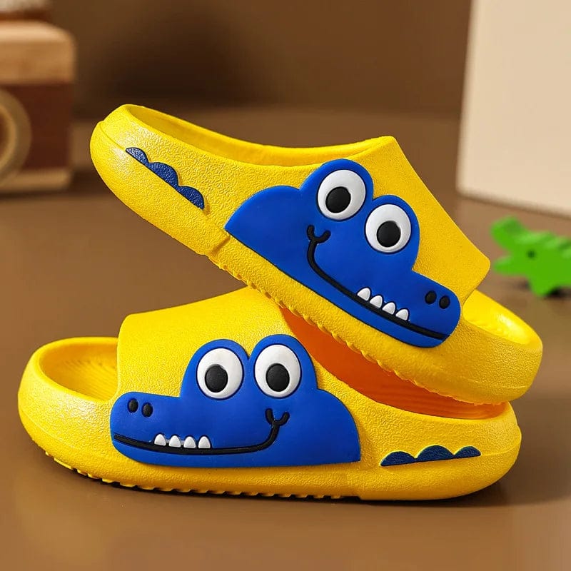 Chausson Claquette Enfant Crocodile