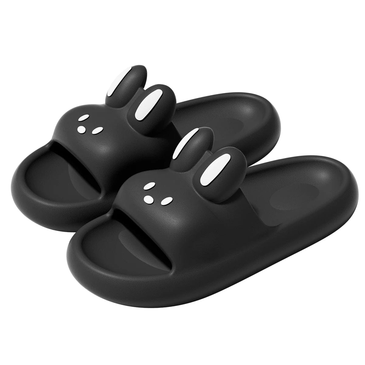 Chausson Claquette Lapin Noir / 35-36