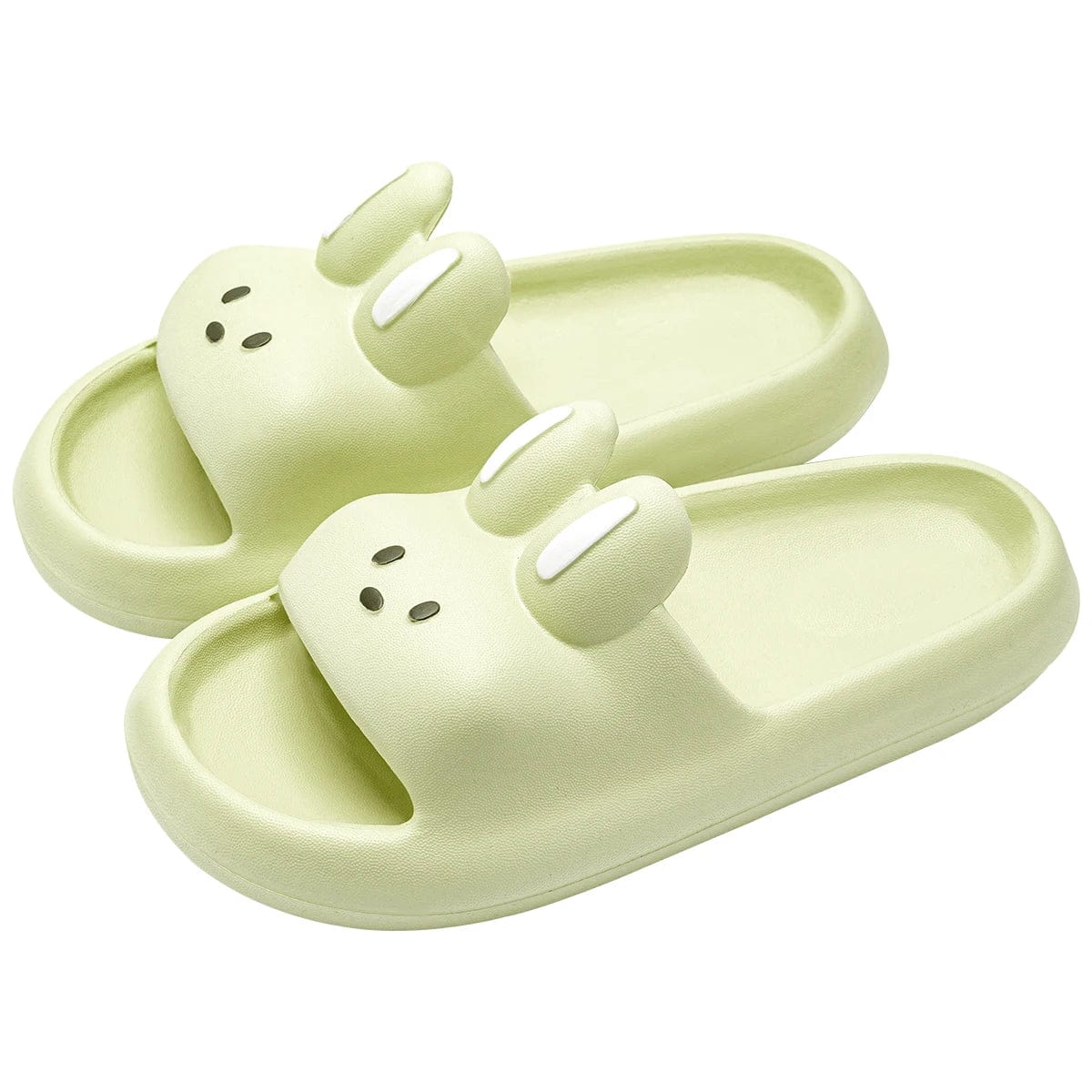 Chausson Claquette Lapin Vert / 35-36