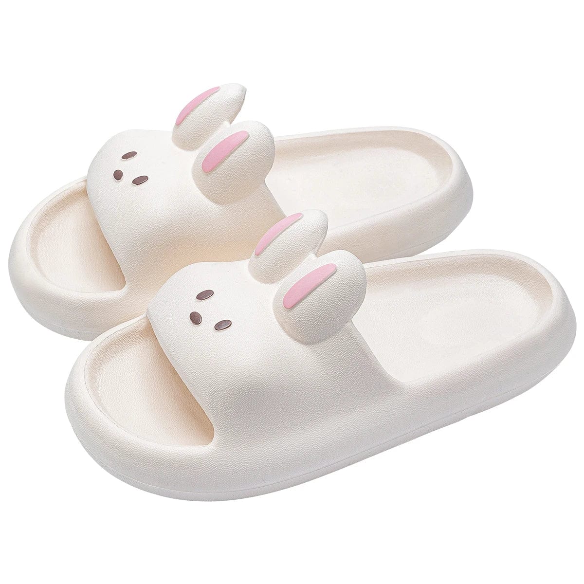 Chausson Claquette Lapin Ivoire / 35-36