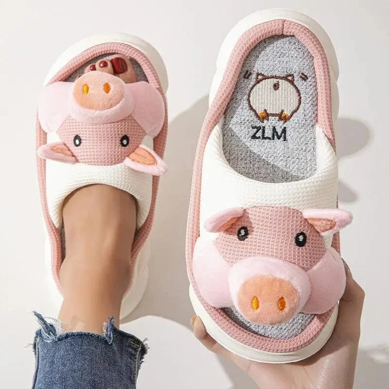 Chausson cochon - Gruigrui Blanc / 35-36