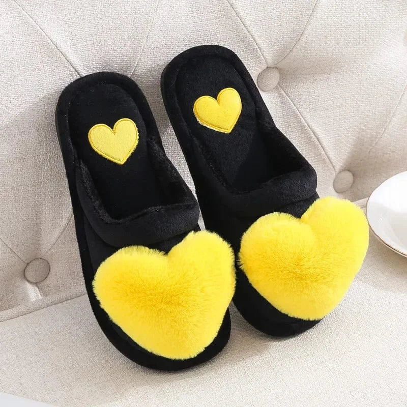 Chausson coeur - Coco Jaune / 35-36