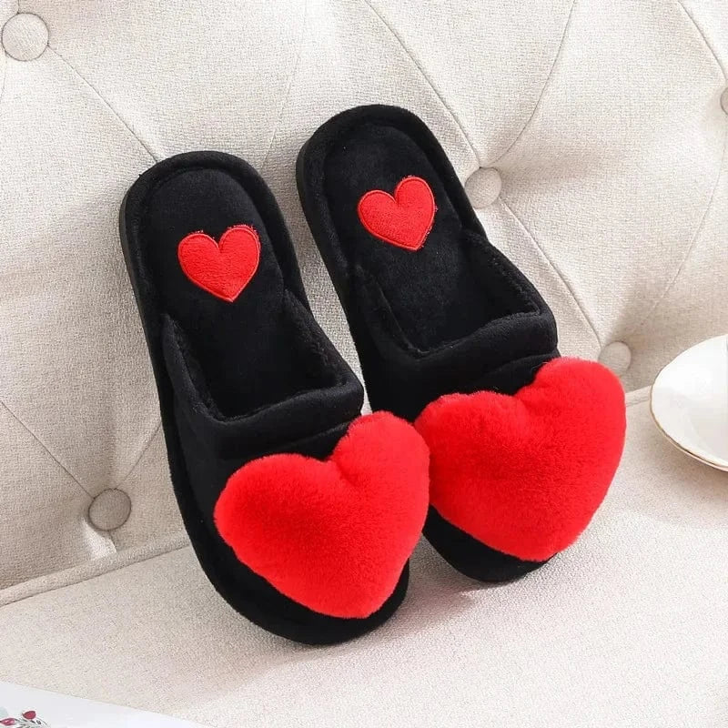 Chausson coeur - Coco Rouge / 35-36