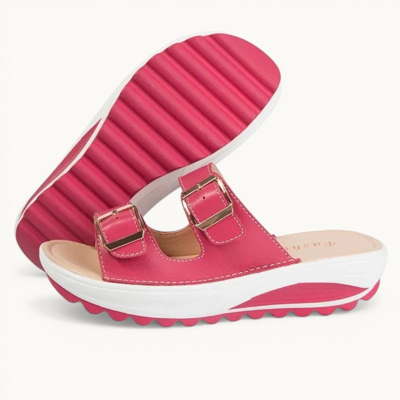 Chausson Compensé Rose / 42