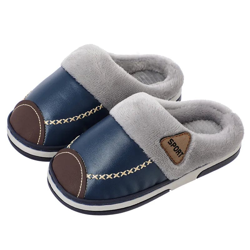 Chausson cuir enfant