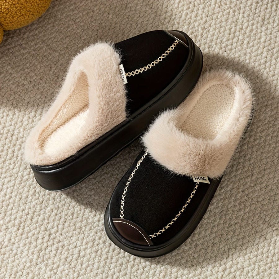 Chausson cuir femme - Flori